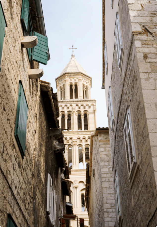 Split Riva Saint Duje Cathedral